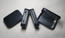 15 Pcs Metal Box Tin-Plated Container with Hinged Lid Small Empty Storage Box