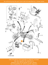 YAMAHA Bracket, Regulator