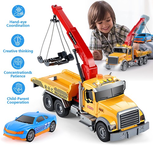 Tow truck crane - truck, toy
