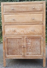 Limed Oak Tallboy Chest of six