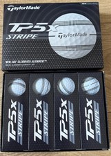 Taylormade TP5x Stripe Golf Balls 2025 model