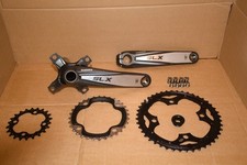 Shimano SLX FC-M660 175mm 44/32/22 Hollowtech II Triple Crankset Fantastic Cond.