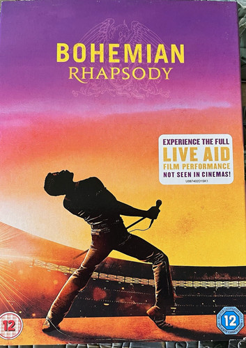Bohemian rhapsody dvd - bohemian, region
