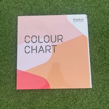 Wella Kadus Professional Colour Chart Hair Shade Chart/Colour Book Hair Swatches