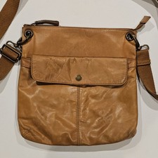FAT FACE BROWN LEATHER