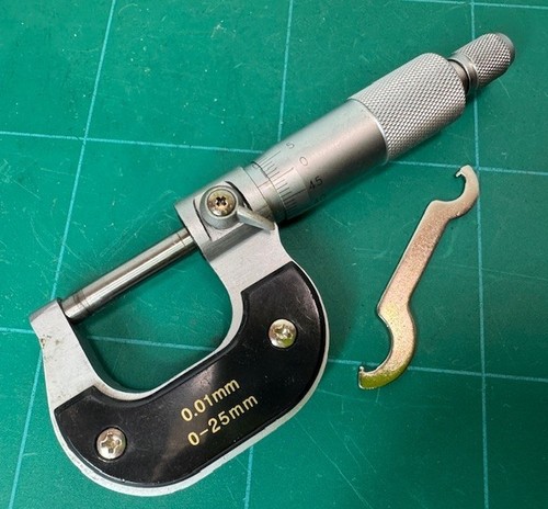 Micrometer 0 01 mm - mm, 0.01