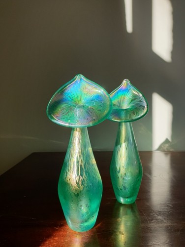 Vintage heron glass - vintage,
