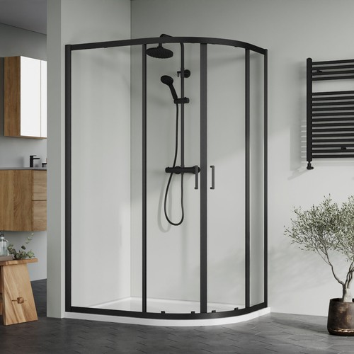 Bathroom offset quadrant - offset,