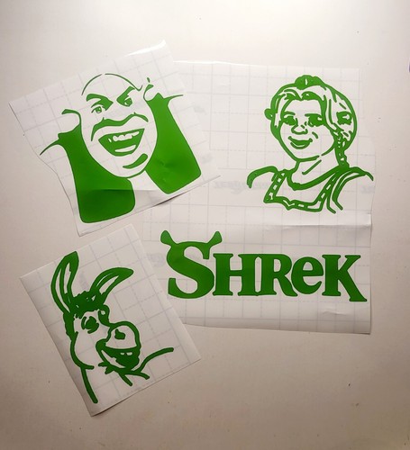 Shrek themed personalised - shrek,