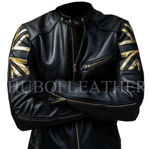 Mens biker vintage motorcycle - mens,