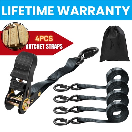Retractable ratchet straps - retractable, 4