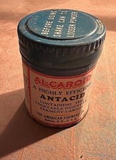 Vintage Blue Alcaroid Antacid