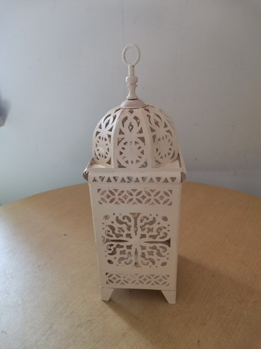 Metal morroccan style candle - style,