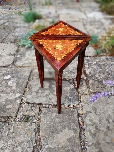 Pair vintage inlaid italian - pair,