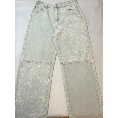 Shein monster gray doodle - monster,