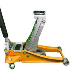 3 TON LOW PROFILE TROLLEY JACK 85MM-470MM, INC 1-NON SLIP & 1 SILL PUCK, 3000KG