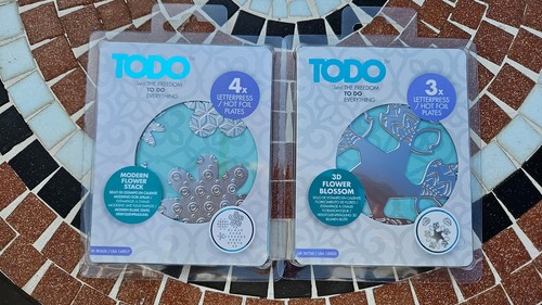 Todo letterpress hot foil - todo,