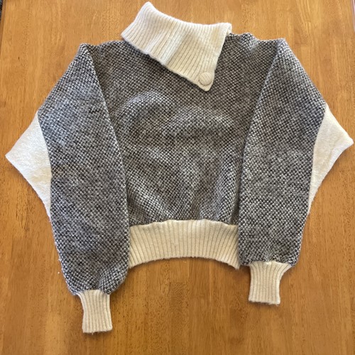 Eider knit vintage 100 wool - eider,