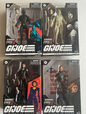 4 action figures Snake Eyes GI