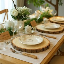 Large Wood Log Slice 25cm For