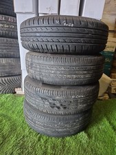 4 × VAUXHALL CORSA D VAN SET 15" STEEL WHEELS &TYRES + FAST UK ?? DELIVERY!