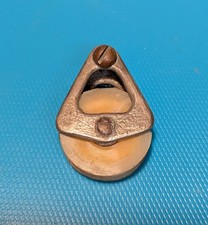 Vintage small Brass Sailing