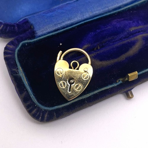 Vintage 9ct gold - 9ct, heart