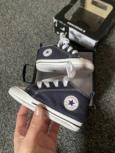 Infant navy blue - infant, converse