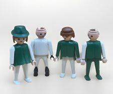 Playmobil Vintage Figures x4 GEOBRA 1974 Rare Bundle with Robin Hood Hat Classic
