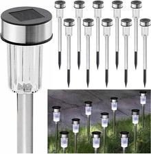 Solar Stake Lights LED Outdoor Garden Patio Pathway Lawn Decking Decorative Lamp