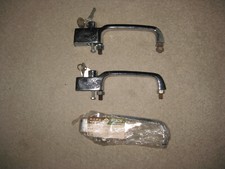 ORIGINAL HITACHI EXCAVATOR DOOR HANDLES .