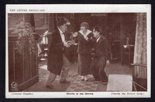 CHARLIE CHAPLIN POSTCARD --