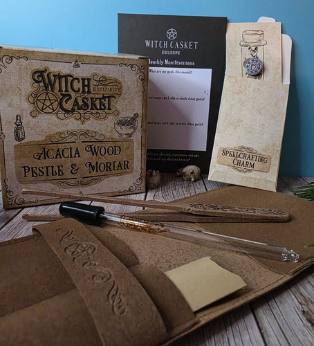 Witch casket apothecary bundle - apothecary,