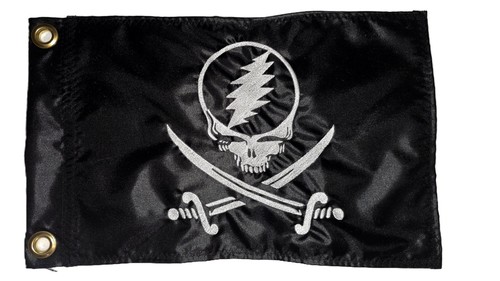 Custom deadhead pirate boat - pirate,
