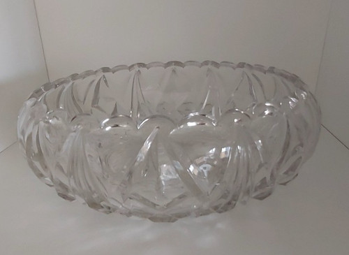 Small cut glass - cut, bonbon