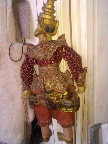 Vintage marionette burmese - vintage,