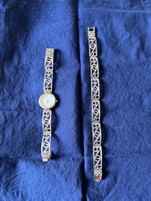 rotary sterling silver ladies watch * matching Bracelet