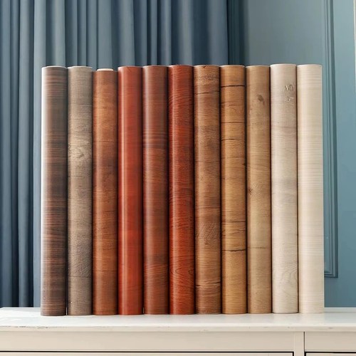 Wood grain contact paper self - wood,