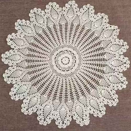 60cm vintage hand crochet - vintage,