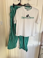 New Ladies Mickey Mouse Pyjamas Size Xl. (18/20)