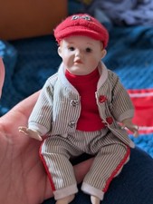Porcelain Mini Doll "Michael"