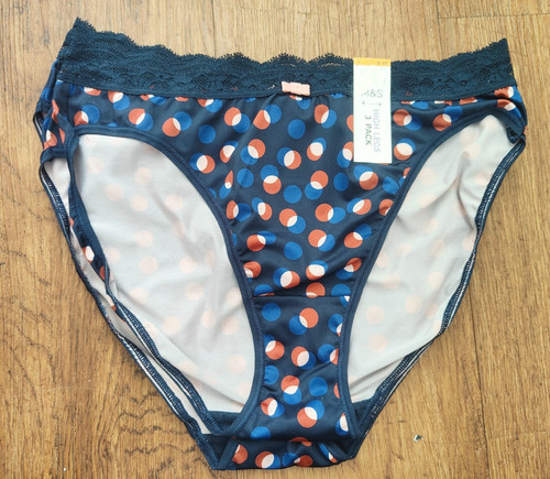Pack printed high leg - m&s,