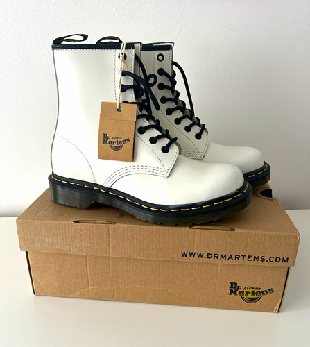 Martens 1460 w - martens, white