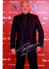 Tom Jones Signed Autographed