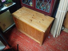 Vintage Pine Storage Trunk/box
