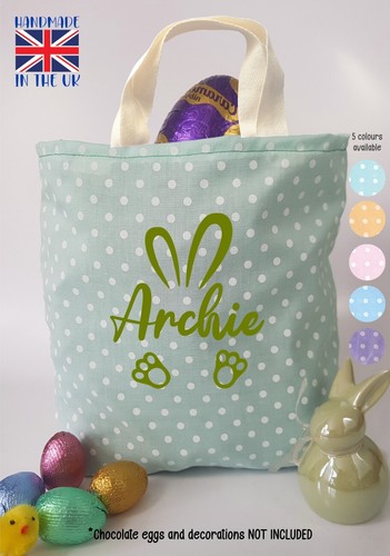 Personalised easter tote - easter,