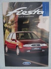 Ford Fiesta Brochure 1996