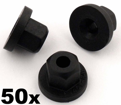 50x bmw plastic - plastic, nuts