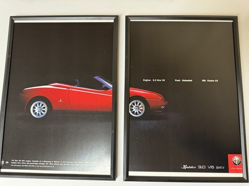 Framed print 916 alfa - print, romeo
