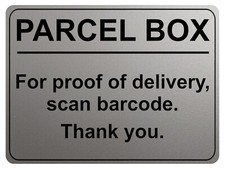 2223 PARCEL BOX For proof of